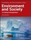 Image for Environment and society: a critical introduction