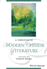 Image for A Companion to Modern Chinese Literature : 92