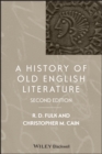 Image for A history of Old English literature