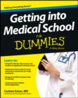 Image for Getting into medical school for dummies