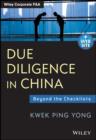Image for Due diligence in China: beyond the checklists