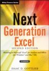 Image for Next generation Excel  : modeling in Excel for analysts and MBAs (for MS Windows and Mac OS)