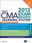 Image for Wiley CMA Learning System Exam Review 2013 : Complete Set, Online Intensive Review + Test Bank