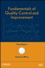 Image for Fundamentals of Quality Control and Improvement 3e