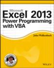 Image for Excel 2013 power programming with VBA