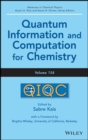 Image for Quantum Information and Computation for Chemistry, Volume 154
