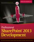 Image for Professional SharePoint 2013 development