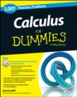 Image for 1,001 calculus practice problems for dummies