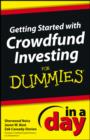 Image for Getting Started with Crowdfund Investing In a Day For Dummies