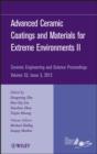 Image for Advanced Ceramic Coatings and Materials for Extreme Environments II: Ceramic Engineering and Science Proceedings