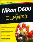 Image for Nikon D600 for dummies