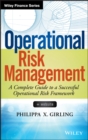 Image for Operational risk management  : a complete guide to a successful operational risk framework