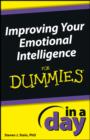 Image for Improving Your Emotional Intelligence In a Day For Dummies