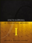 Image for Encyclopedia of Financial Models, Volume I