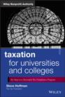 Image for Taxation for universities and colleges  : six steps to a successful tax compliance program