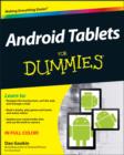 Image for Android Tablets For Dummies