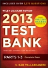 Image for Wiley CIA Exam Review 2013 Online Test Bank 1-Year Access