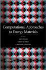Image for Computational Approaches to Energy Materials