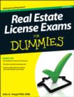 Image for Real Estate License Exams For Dummies
