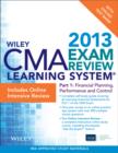 Image for Wiley CMA learning system exam review 2013: self-study guide.