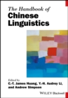Image for The handbook of Chinese linguistics