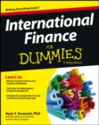 Image for International finance for dummies
