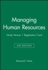 Image for Managing Human Resources 4e iStudy Version 1 Registration Card