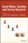 Image for Social media, sociality, and survey research