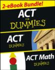 Image for ACT For Dummies Two eBook Bundle: ACT For Dummies &amp; ACT Math For Dummies
