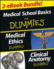 Image for Medical Career Basics Course For Dummies, 2 eBook Bundle: Medical Ethics For Dummies &amp; Clinical Anatomy For Dummies