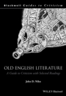 Image for Old English literature: a guide to criticism, with selected readings
