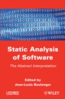 Image for Static Analysis of Software: The Abstract Interpretation