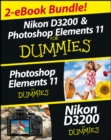 Image for Nikon D3200 and Photoshop Elements For Dummies eBook Set