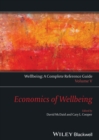 Image for Wellbeing: A Complete Reference Guide  : a complete reference guideVolume V,: The economics of wellbeing