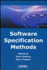 Image for Software Specification Methods