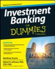 Image for Investment banking for dummies