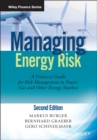 Image for Managing energy risk  : an integrated view on power and other energy markets