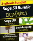 Image for Sage 50 For Dummies Three eBook Bundle: Sage 50 FD, Bookkeeping FD and Understanding Business Accounting FD