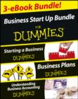 Image for Business Start Up For Dummies Three e-book Bundle: Starting a Business For Dummies, Business Plans For Dummies, Understanding Business Accounting For Dummies