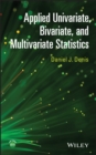 Image for Applied Univariate, Bivariate and Multivariate Statistics