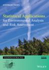 Image for Statistical applications for environmental analysis and risk assessment