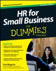 Image for HR for Small Business for Dummies