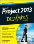 Image for Project 2013 for dummies
