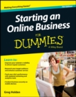 Image for Starting an online business for dummies