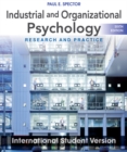 Image for Industrial and organizational psychology: research and practice