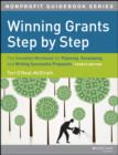 Image for Winning grants step by step: the complete workbook for planning, developing, and writing successful proposals