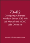 Image for Configuring advanced Windows Server 2012  : exam 70-412