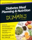 Image for Diabetes nutrition and meal planning for dummies