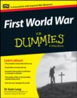 Image for First World War for dummies