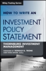 Image for How to write an investment policy statement
